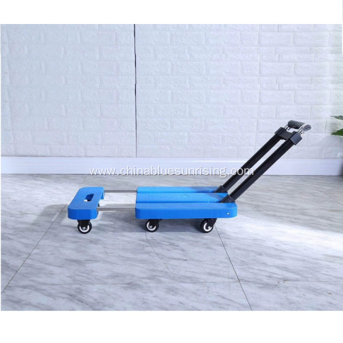 Manual Folding Platform Transport Loading Hand Trolley